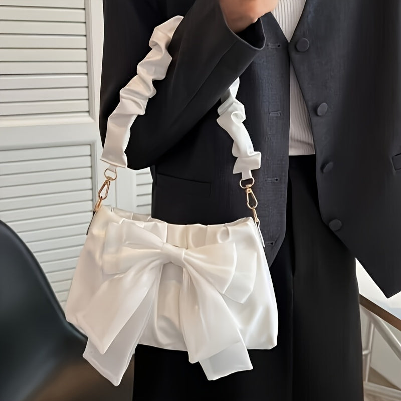 Bolso de Lujo con Detalle de Lazo