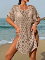 Vestido Ligero de encaje con escote en v