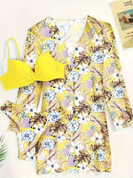 Conjunto Bikini floral -3 peças