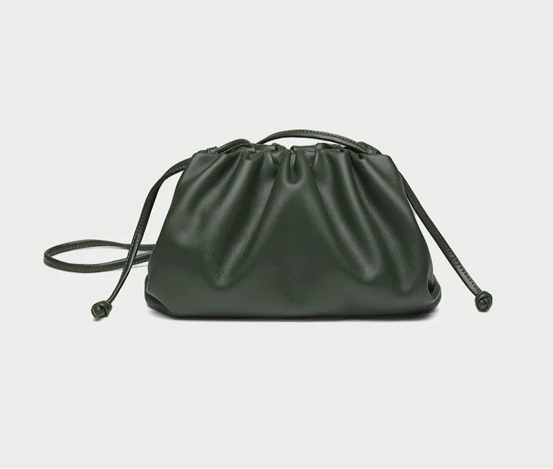 Bolso de hombro de cuero Pu suave para mujer, bandolera pequeña de alta calidad, a la moda, nuevo