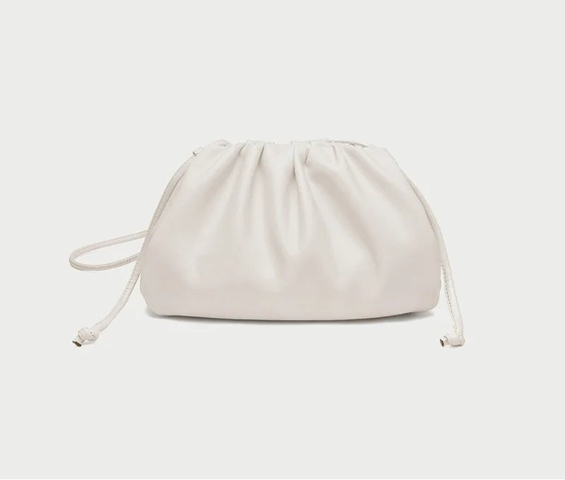 Bolso de hombro de cuero Pu suave para mujer, bandolera pequeña de alta calidad, a la moda, nuevo