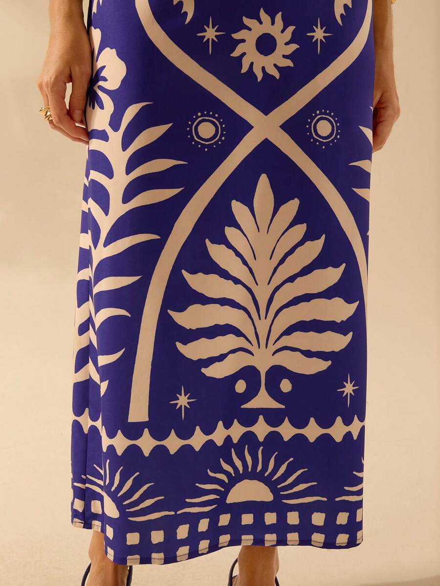 Set 2 Piezas Verde Boho: Top Cropped & Falda Coco Sol