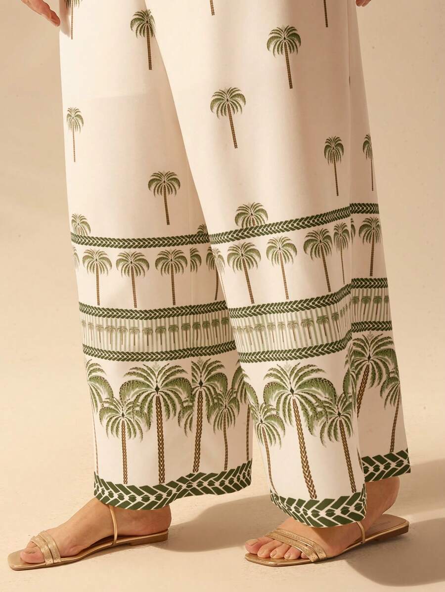Pantalón Coco Boho Plus Size Verano Playa