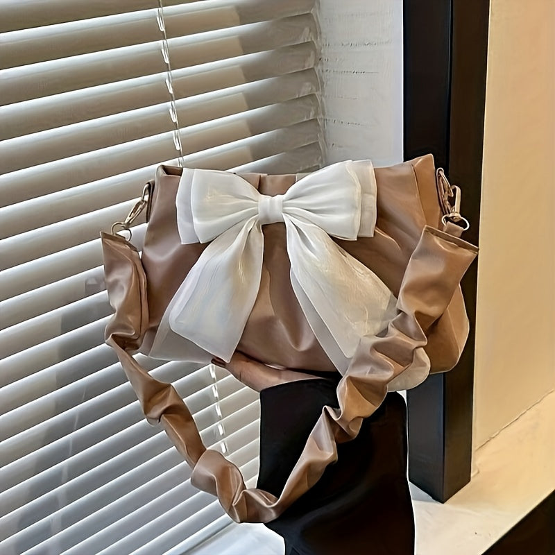 Bolso de Lujo con Detalle de Lazo