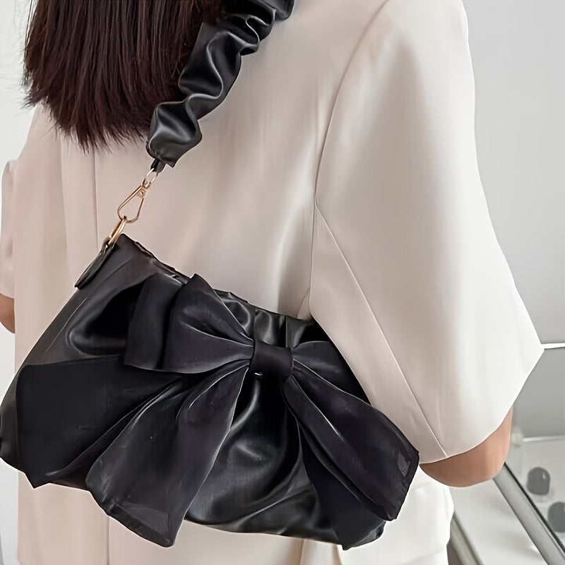 Bolso de Lujo con Detalle de Lazo