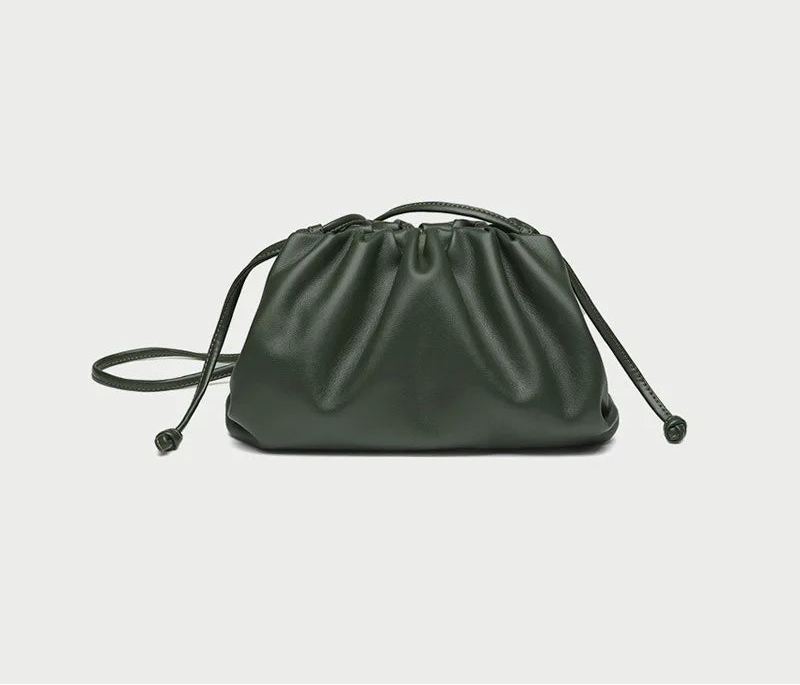 Bolso de hombro de cuero Pu suave para mujer, bandolera pequeña de alta calidad, a la moda, nuevo